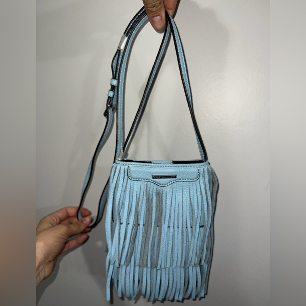 Rebecca Minkoff Fringe-Trimmed Crossbody Bag